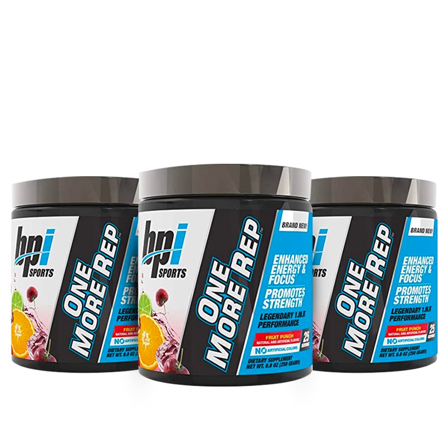 BPI SPORTS ONE MORE REP 250G - Fruit Punch (3 UNIDADES) - TechNutrition